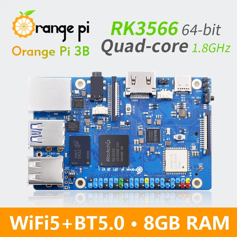 Orange Pi 3B 8GB 4GB 2GB Ram R - đánh giá và giá Ram Memory Module