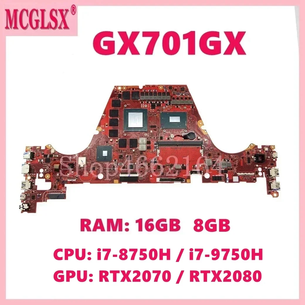 GX701GX with I7-8750H CPU RTX2 - đánh giá và giá Ddr4 8Gb