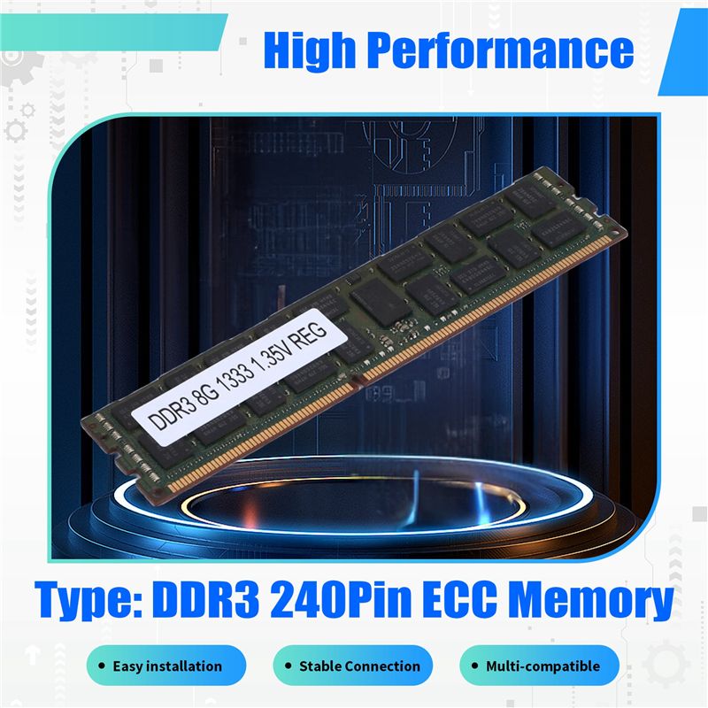 8GB DDR3 1333MHZ Ecc Ram Memor - đánh giá và giá Ddr3 8Gb