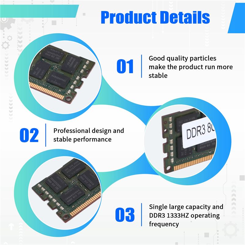 8GB DDR3 1333MHZ Ecc Ram Memor - đánh giá và giá Ddr3 8Gb