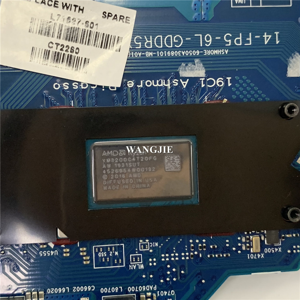 For HP 14-DK Laptop Motherboar - đánh giá và giá Ddr4 3200 16Gb