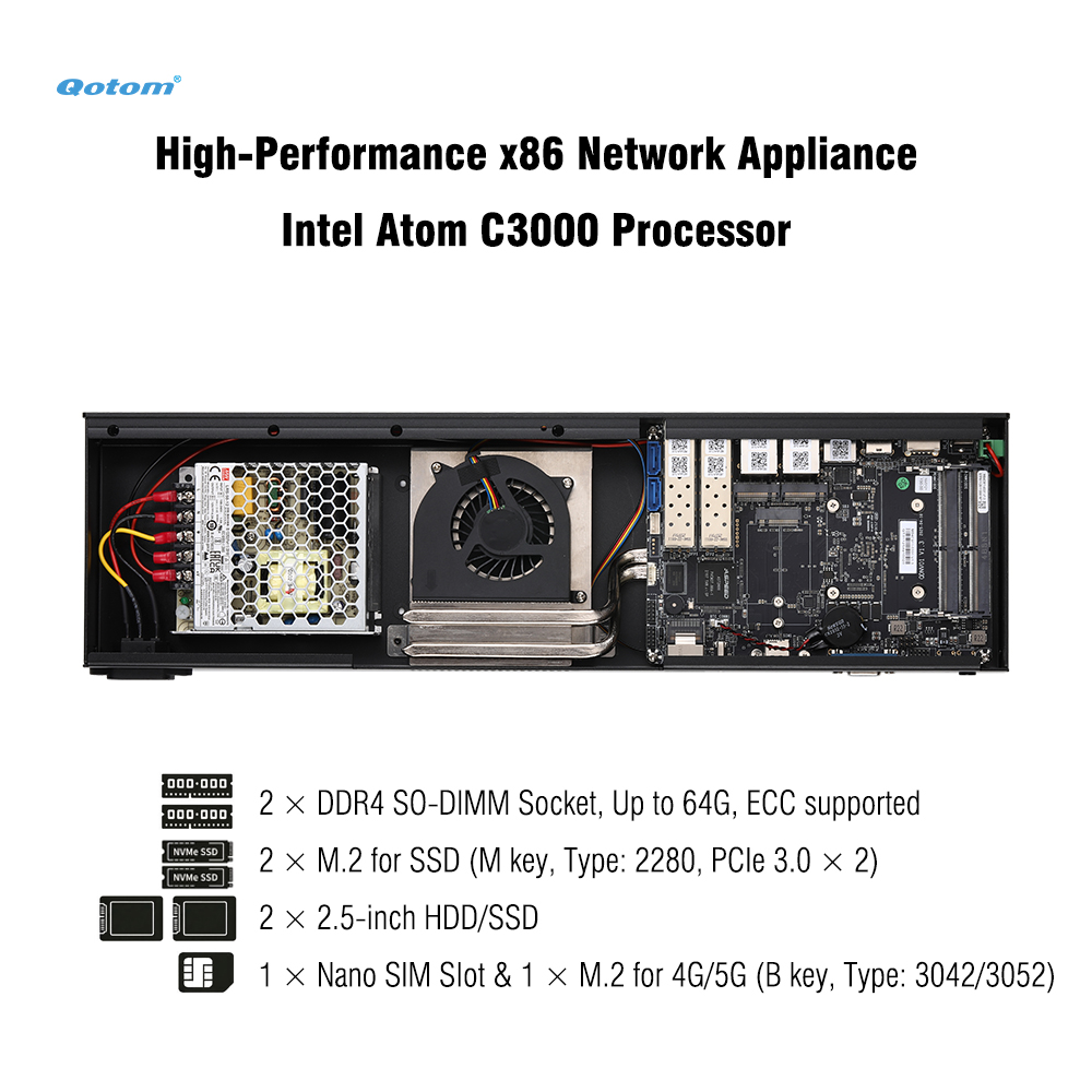 Q20300G9 1U Rack - Atom C3000  - đánh giá và giá Ddr4 Desktop Ram